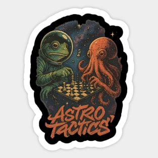 Astro Tactics Space Chess Sticker